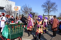 Aufstellung Karnevalszug Bonn Beuel 2015