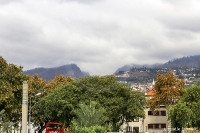 Cablecar und Berg